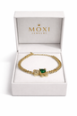 Moxi J Bracelet Teddy Bear in Yellow Gold,