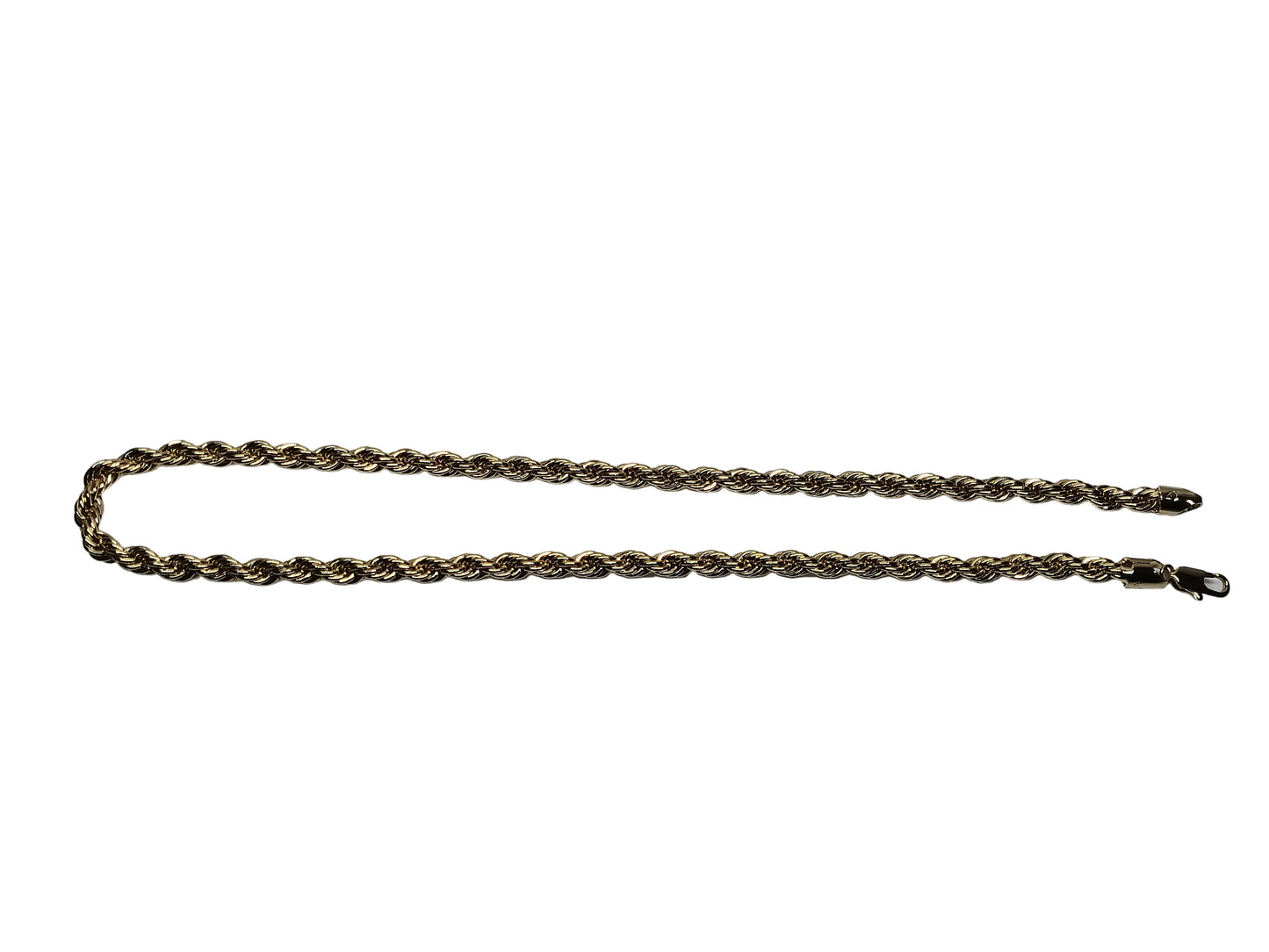 Oro Laminado Basic Necklace, Gold Filled Style Rope Design, Polished, Golden Finish, 04.213.0103.22