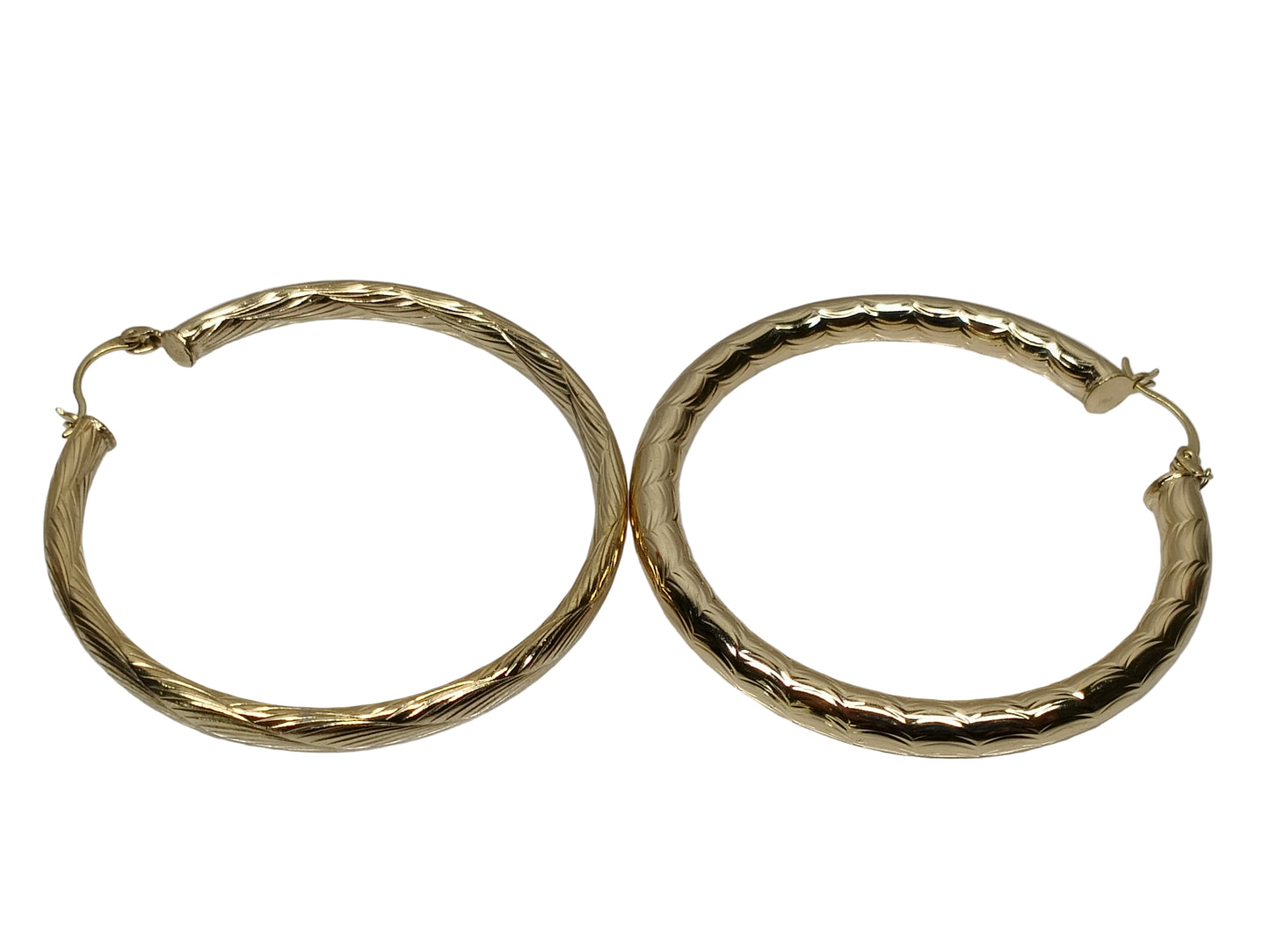Gold Plated Extra Large Hoop,  Finish, , 02.70.0023.65